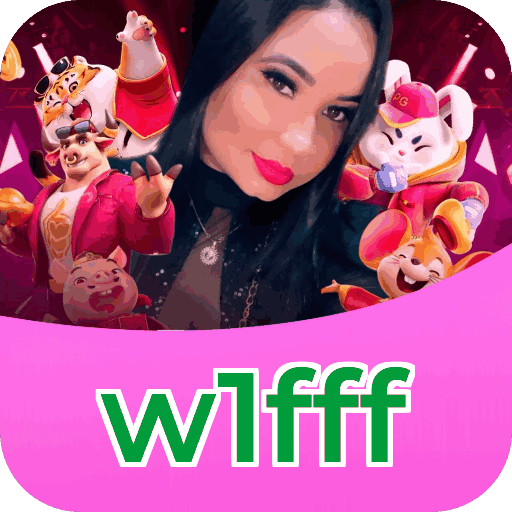 Plataforma w1fff mostrando interface moderna, jogos certificados e recursos de segurança licenciados
